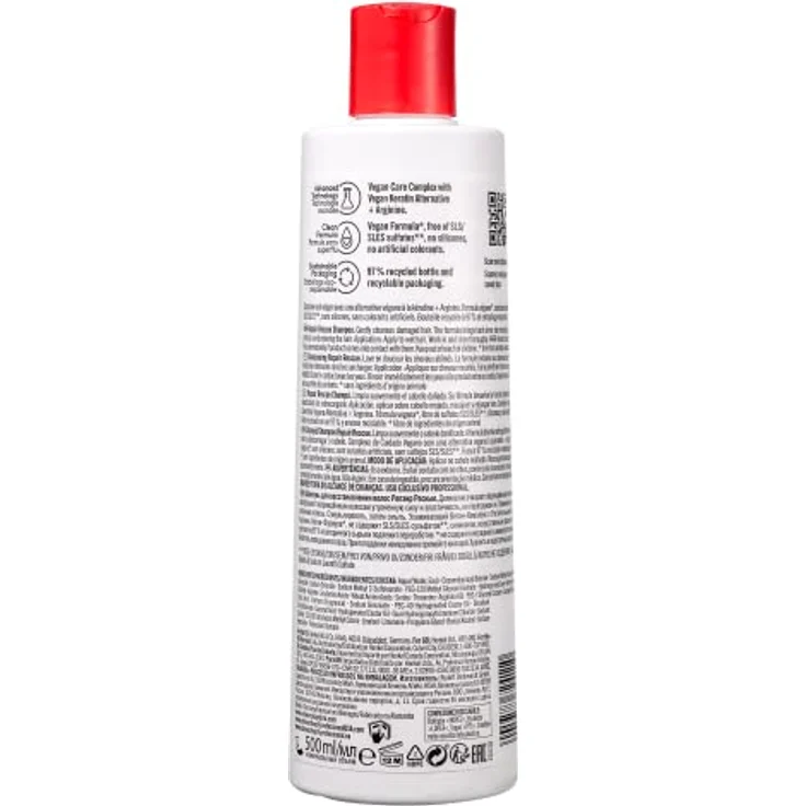 Schwarzkopf Shampoo BonaCure Clean Performance Repair Rescue Shampoo Arginine 500 ml – Bild 2