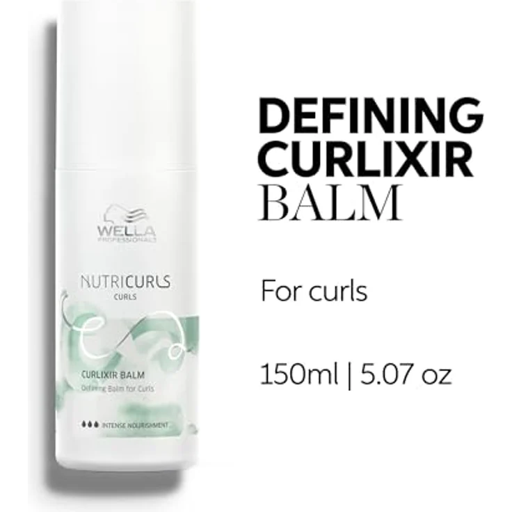 Wella Professionals Nutricurls Curls, feuchtigkeitsspendender Balsam für lockiges Haar, 150 ml, Leave-in Conditioner für Damen – Bild 2