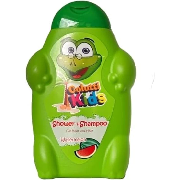 Gorokhova Colutti Kids Duschgel und Shampoo, 500ml, mit Wassermelonen-Duft, schützt die Haut vor Austrocknung – Bild 2