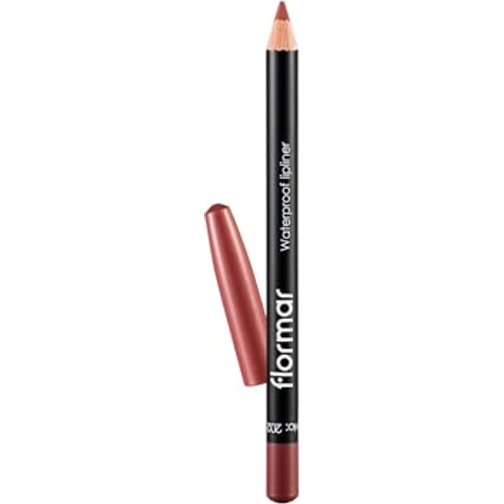 Flormar Waterproof Lipliner 246 Rosebush, langanhaltend, wasserfest, PNK BRO - MAROON, 1,14 g – Bild 1