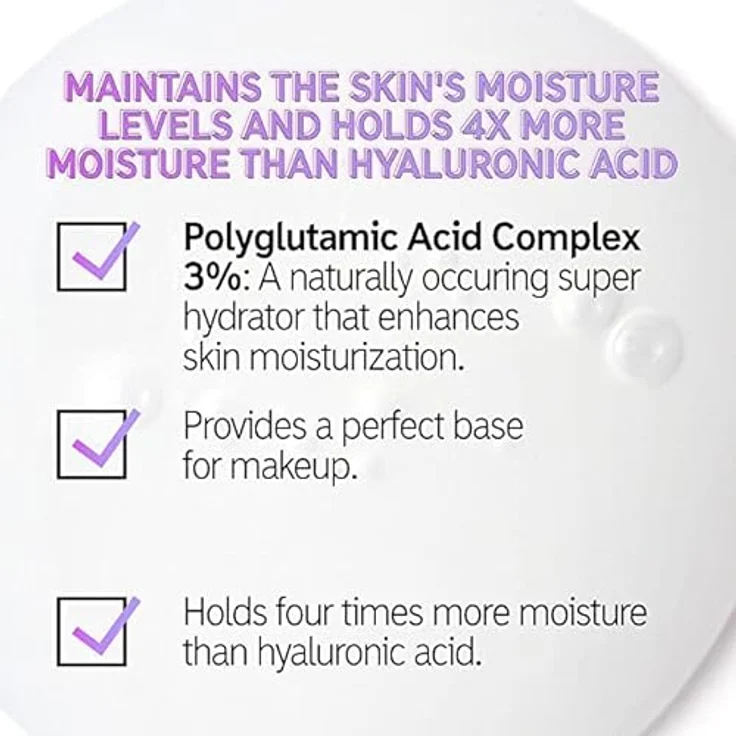 The INKEY List 3 % Polyglutamic Acid Serum, Feuchtigkeit einschließend für sofort glatte Haut, 30 ml – Bild 4