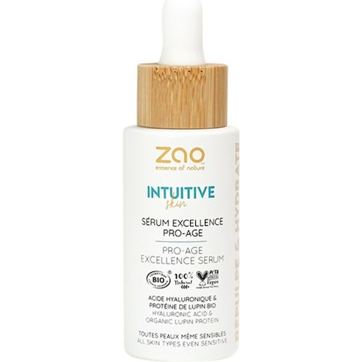 Zao Anti-Aging-Gesichtsserum Pro-Age Excellence, 30 ml, für alle Hauttypen, glättend und strahlend