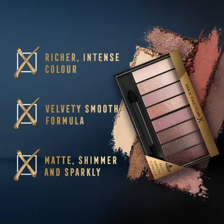 MAX FACTOR Masterpiece Nude Palette Konturierende Lidschatten 003 Rose Nudes 6,5 g – Bild 6