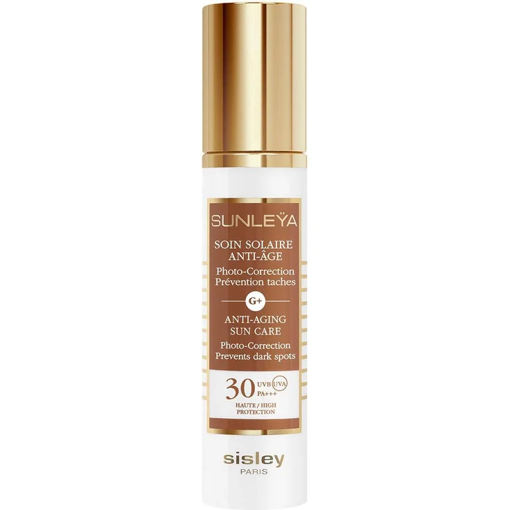 Sisley Sunleÿa G.E. Soin Solaire Anti-Âge SPF 30, Sonnencreme Gesicht mit G+ Komplex, 50 ml