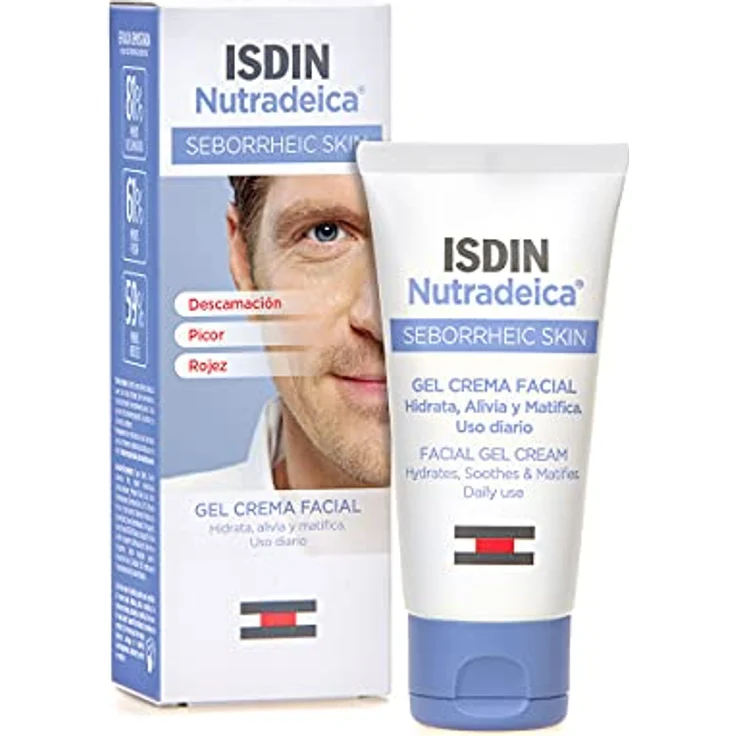 ISDIN Nutradeica Gel-Creme für das Gesicht | Seborrhoische Gesichtshaut | 50ml – Bild 1