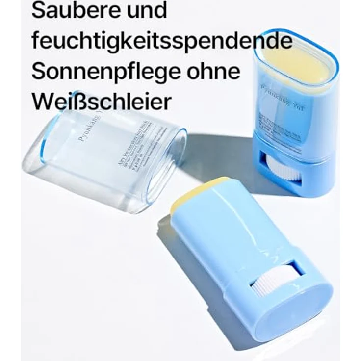 Pyunkang Yul Airy Protection Sun Stick SPF50+ PA++++, Leichter UV-Schutz mit sanft mattierendem Finish, Reizfrei, 17g – Bild 3
