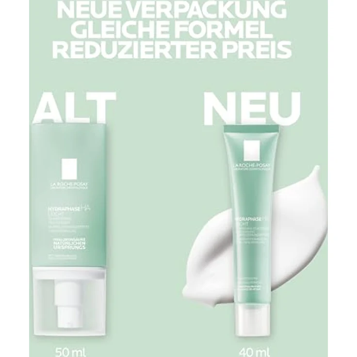 La Roche-Posay Hydraphase HA Hyaluronic Acid Light Moisturiser, leichte feuchtigkeitsspendende Creme mit Hyaluronsäure, 40 ml – Bild 12