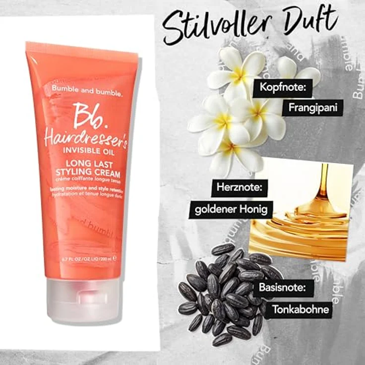 Bumble and bumble HIO Long Last Styling Cream, 200 ml, feuchtigkeitsspendende Stylingcreme mit flexiblem Halt und Frizz-Reduktion – Bild 10