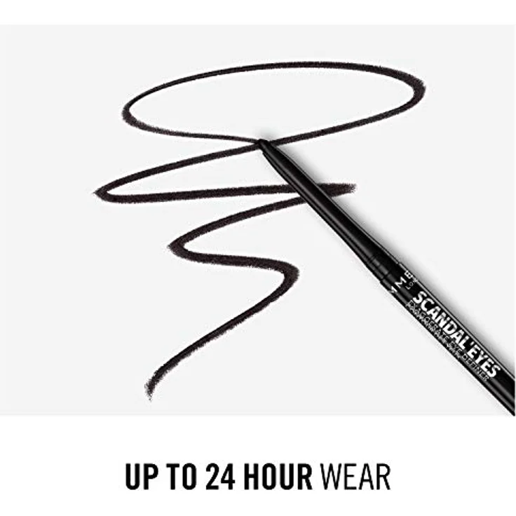 Rimmel London Scandal Eyes Exaggerate Eye Definer Eyeliner 001 Intense Black 0,35 g  – Bild 8
