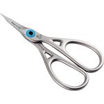 remos professional body care REMOS Nagelschere mit Turmspitze, rostfreier Edelstahl, große Grifflöcher, für Rechts- und Linkshänder