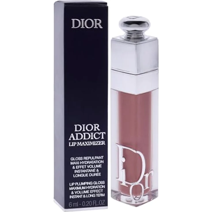 DIOR Addict Lip Maximizer Gloss Nr.014 Shimmer Macadamia 6 ml - Kühlend, bequem und langlebig in Lippenstift-Goldbraun – Bild 3