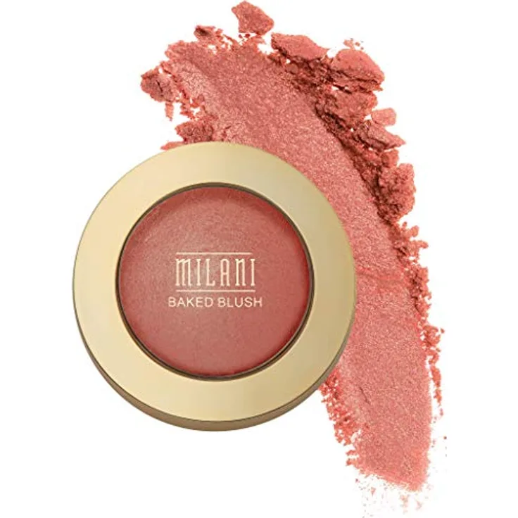 Milani Baked Blush 3,5 g 15 - Sunset Passione, hochpigmentiertes Rouge mit natürlichem Glow