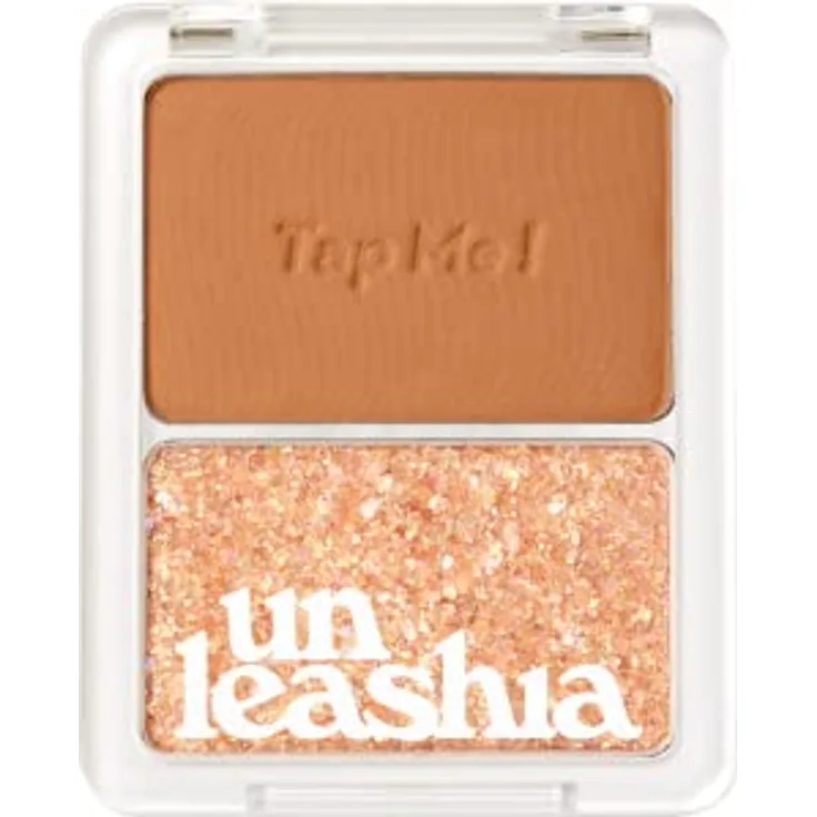 Unleashia Tap Me Palette Duo, Lidschattenpalette Farbton NO.2 Groovy, 8.4 g, intensiv pigmentiert und vegan