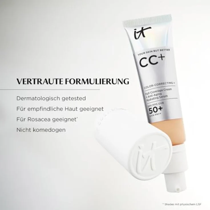IT Cosmetics S3178600 foundation makeup 32 ml Tube Cream Neutral-Medium – Bild 13
