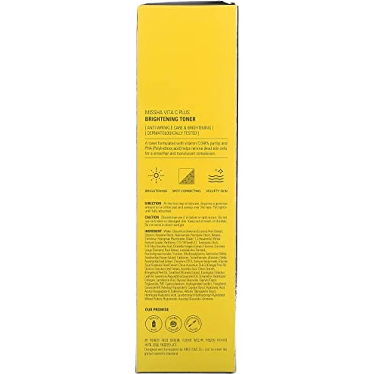 MISSHA Vita C Plus Brightening Toner 200ml / 6.76 FL.OZ. – Bild 3