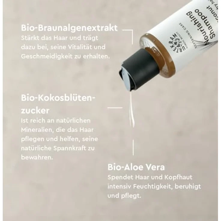 Urtekram Coconut Shampoo 250 ml – Bild 5