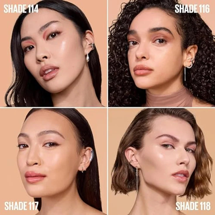 MAYBELLINE NEW YORK Lifter Plump & Glow, aufhellendes Make-up für einen natürlichen Look, Farbton 117, 30 ml, mit Hyaluronsäure und Niacinamid – Bild 5