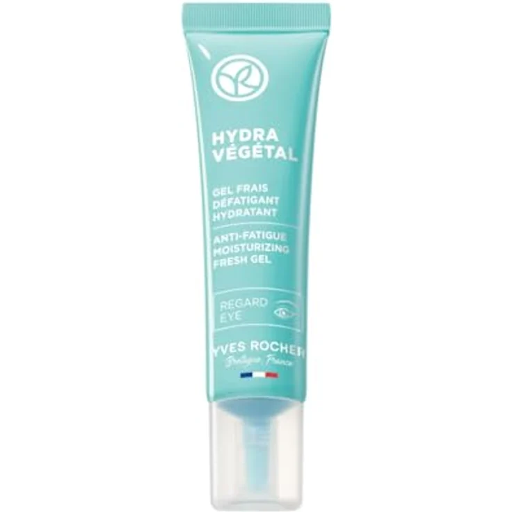 Yves Rocher HYDRA VÉGÉTAL - Belebende Augenpflege - Gel-Creme für mehr Feuchtigkeit - Gegen Augenringe & Schwellungen - 15 ml – Bild 1