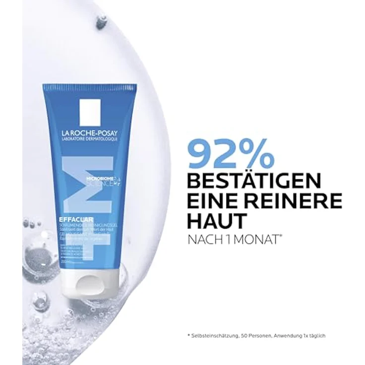 La Roche-Posay Effaclar Schäumendes Gesichtsreinigungsgel 200 ml mit reinigender Wirkung – Bild 3