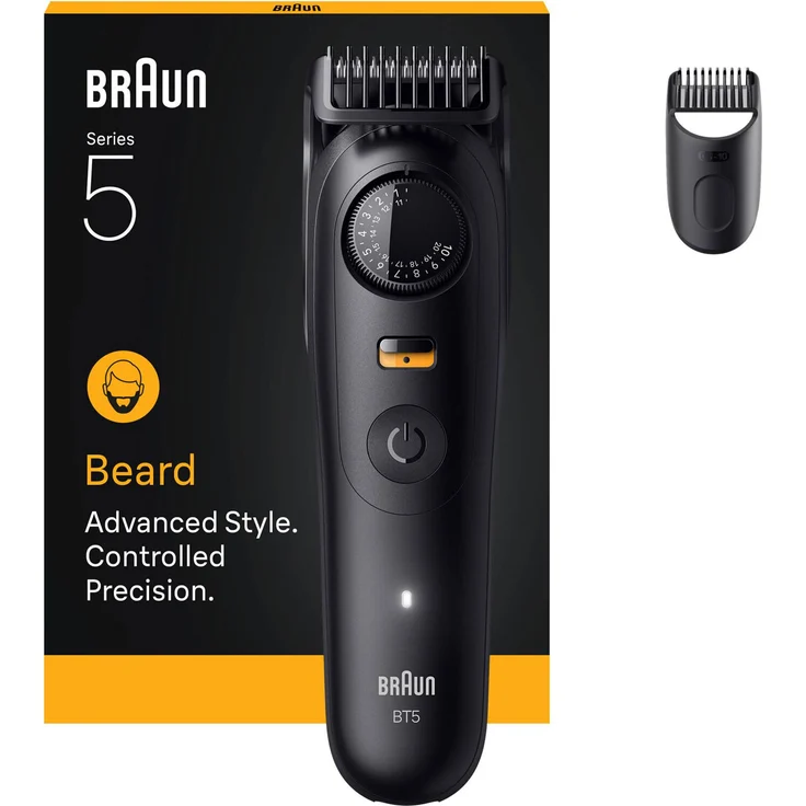Braun BT5500 S5, Haarschneidegerät mit 20 Schnittstufen, wasserdicht und Lithium-Ionen-Akku