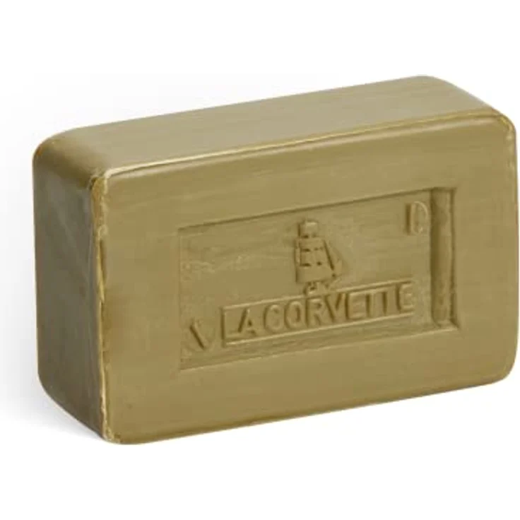La Corvette Marseille Seife Olive, 100 g, 100% pflanzliche Öle mit süßem Olivenduft – Bild 4