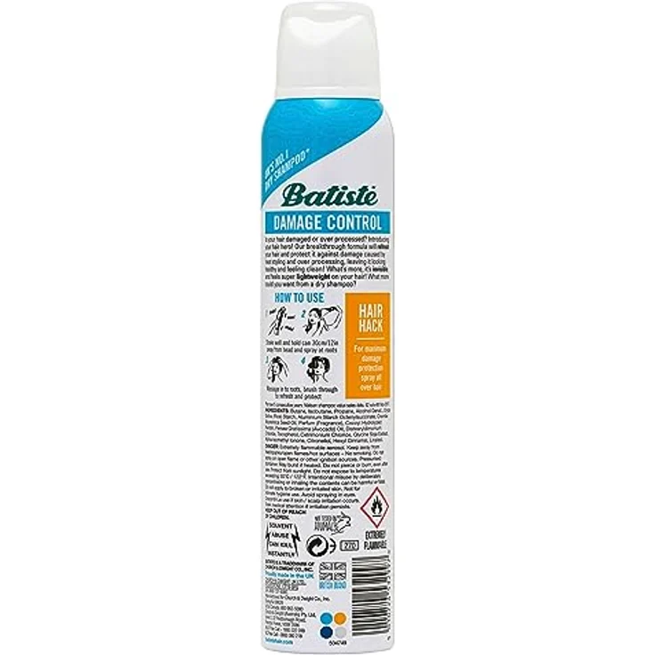 Batiste Damage Control Dry Shampoo 200 ml – Bild 3