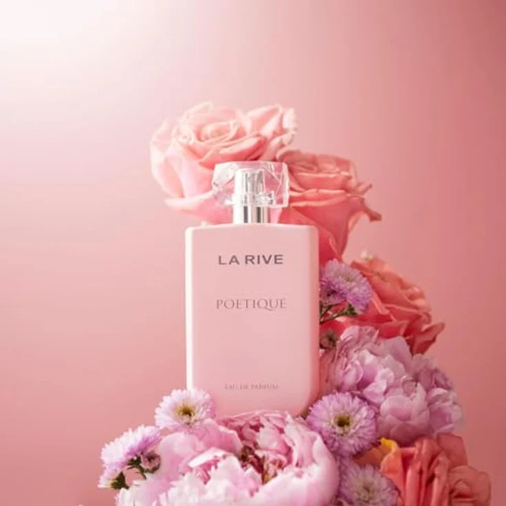 LA RIVE Poétique Eau de Parfum für Damen, 90 ml – Strahlendes Blumen-Parfum mit Tuberose, Jasmin & Vanille – Elegantes & Langanhaltendes Damenparfum – Bild 4