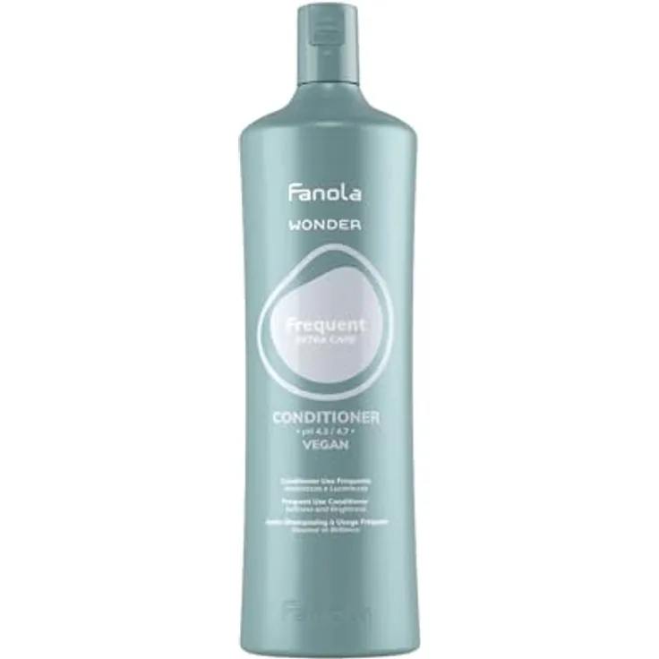 Fanola Wonder Frequent Conditioner 1000 ml, feuchtigkeitsspendender Conditioner für tägliche Anwendung, glänzendes und weiches Haar