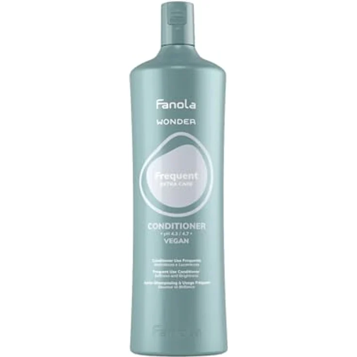 Fanola Wonder Frequent Conditioner 1000 ml, feuchtigkeitsspendender Conditioner für tägliche Anwendung, glänzendes und weiches Haar – Bild 1