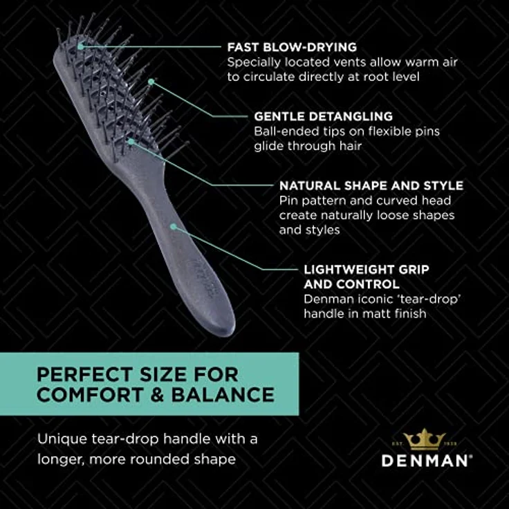 Denman Hyfle Vent Brush D200 – Bild 5