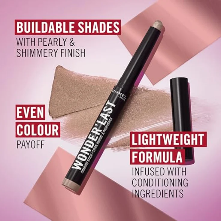 Rimmel London Lidschatten 1,64 g in vielfältigen Farben für ausdrucksstarke Augen – Bild 7