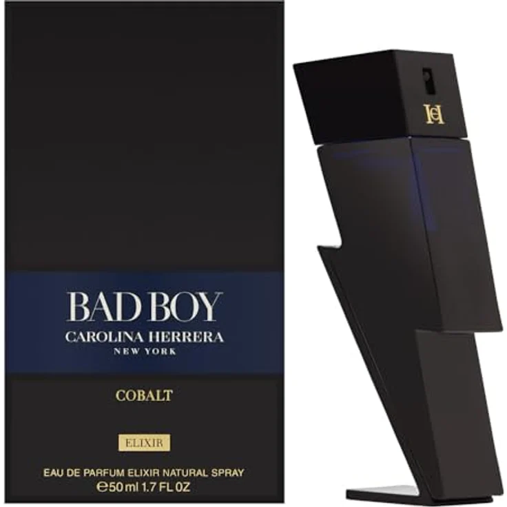 Carolina Herrera Bad Boy Cobalt Elixir Eau de Parfum 50 ml, Damenduft – Bild 1