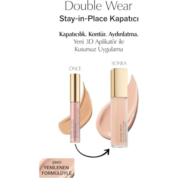 Estée Lauder Double Wear Stay-in-Place Concealer, langanhaltender Korrektor für Damen, hochpigmentiert, Farbton 2N, 12 ml – Bild 3