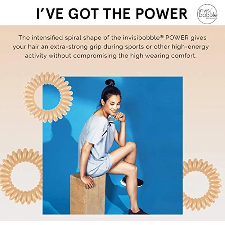 invisibobble Power To Be Or Nude To Be 3 Stück – Bild 3