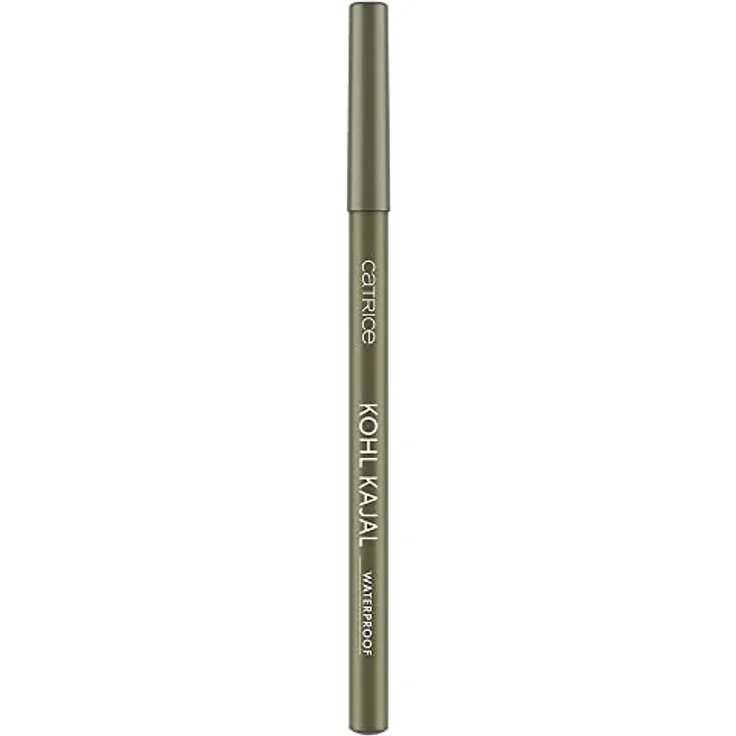 Catrice Kohl Kajal Waterproof, Nr. 080 Dive Love Olive, grün, definierend, schimmernd, glänzend, vegan, wasserfest, Mikroplastik Partikel frei (0,78g)