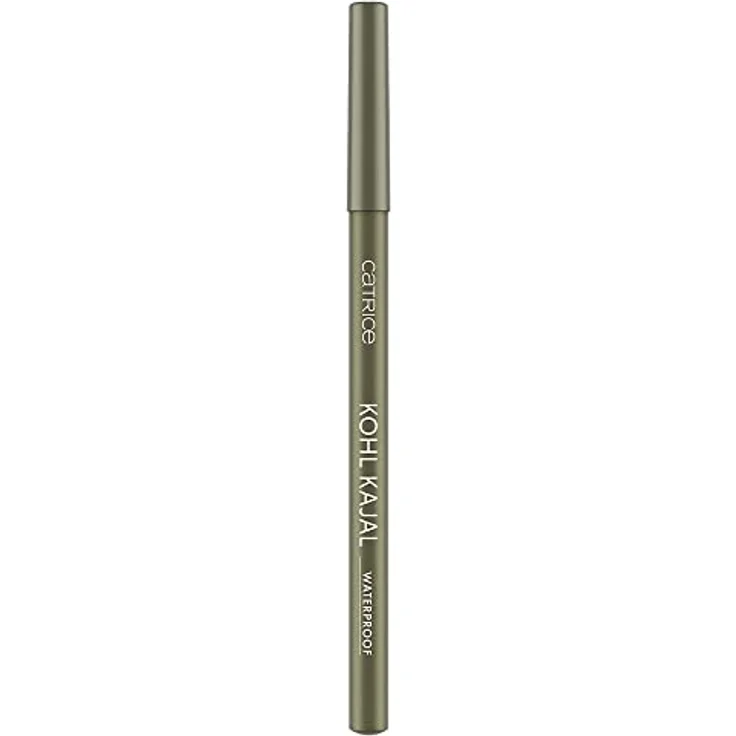 Catrice Kohl Kajal Waterproof, Nr. 080 Dive Love Olive, grün, definierend, schimmernd, glänzend, vegan, wasserfest, Mikroplastik Partikel frei (0,78g) – Bild 1