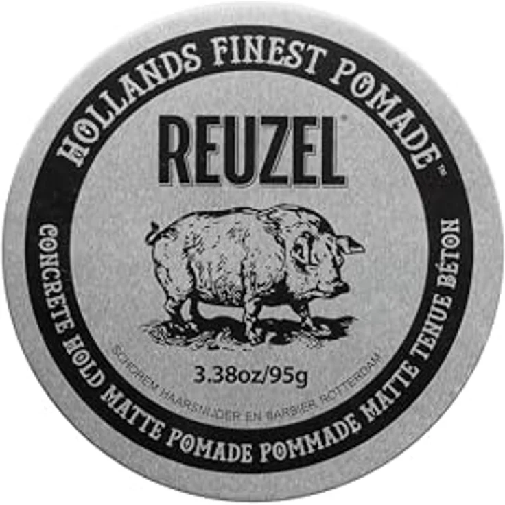 Reuzel Concrete Hold Matte Pomade, Haarpomade Unisex mit extra starkem Halt, 95 g – Bild 1