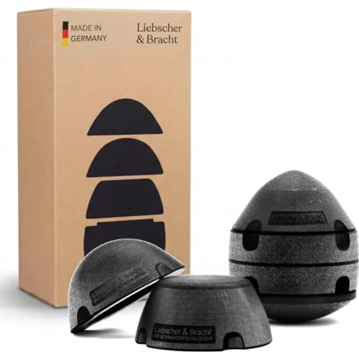 Liebscher & Bracht Original ISG-Ischias-Retter 5-teilig, Massagegerät zur Linderung von Hüft-, Gesäß- & Ischiasschmerzen, blau