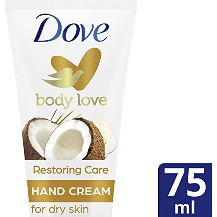 Dove Nourishing Secrets Restoring Ritual Handcreme für trockene Haut mit Kokosöl und Mandelmilch 75 ml – Bild 4