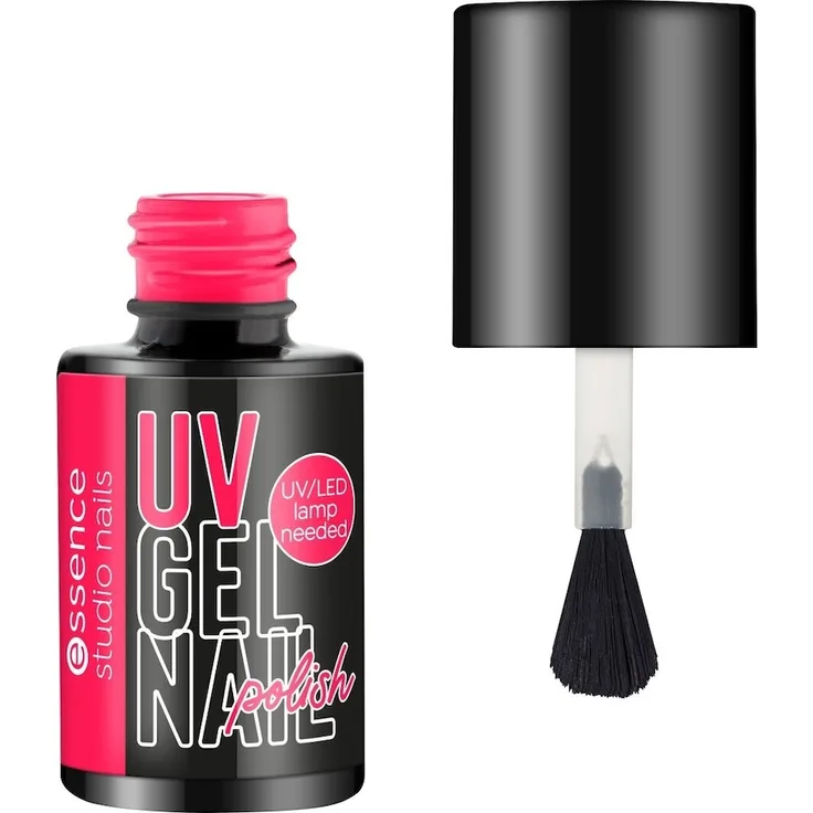 Essence UV Gel Nagellack 5 ml 23 - BINGO FLAMINGO, hochglänzendes Gel-Finish mit intensiver Deckkraft