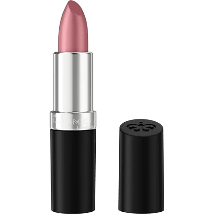 Rimmel London Lasting Finish Lippenstift, 904 Rossetto, 4 g mit sanft leuchtendem Finish – Bild 1