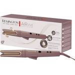 Remington Rotating Curler AIRvive CI8930, rotierender Lockenstab mit IONIC AIR-Technologie und Anti-Frizz-Formel, rot