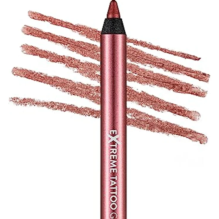 Flormar Extreme Tattoo Gel Pencil 009 Pink Star, hochpigmentierter Gel-Kajal, mattes Finish, wasserfest, langanhaltend, 1,2 g – Bild 2
