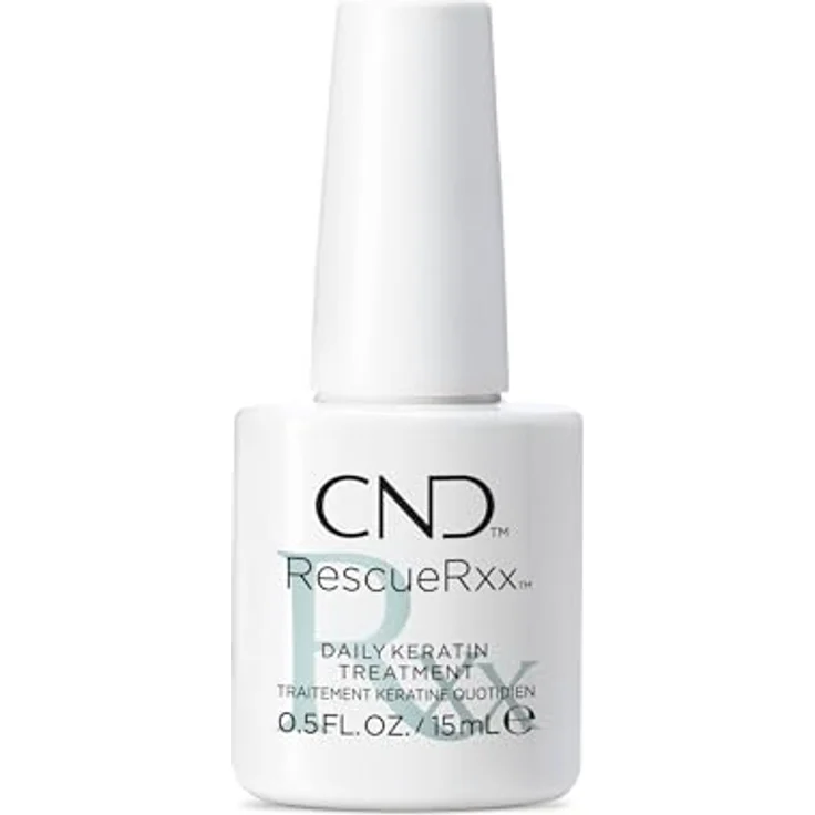 CND RescueRx Daily Keratin Treatment 15 ml Transparent, Nagelhärter, stärkend – Bild 2