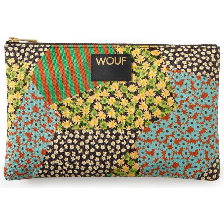 Wouf Daily Kosmetiktasche, 26 cm, gelb, 100% Polyester, praktische Beauty Case