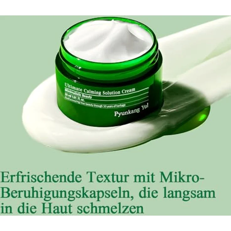 Pyunkang Yul Ultimate Calming Solution Cream, 30ml - Beruhigende Gesichtscreme für sensible Haut, vegan & frei von Duftstoffen – Bild 8