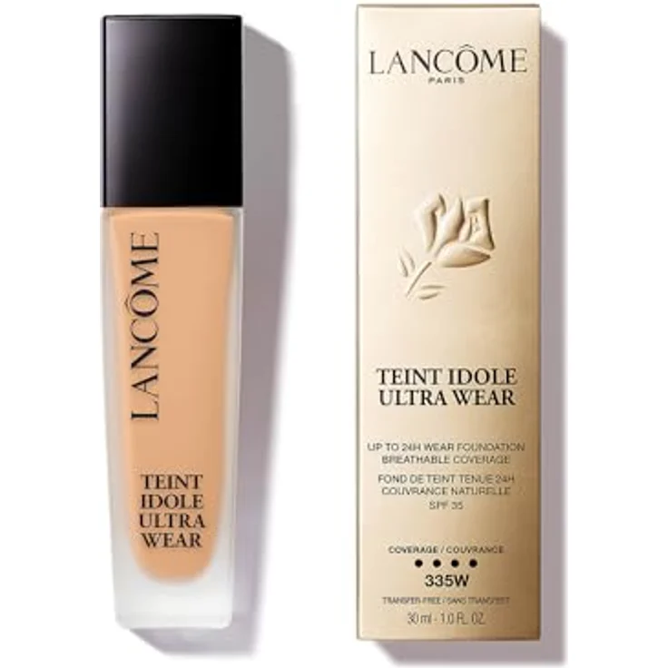 Lancôme Teint Idole Ultra Wear, 24h langanhaltende Make-up Foundation SPF 35, Farbton 335 W, 30 ml – Bild 1