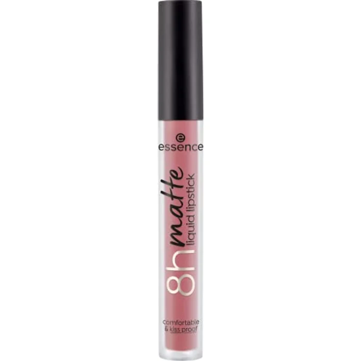 essence 8h matte liquid lipstick, Nr. 04, Nude, langanhaltend, schnelltrocknend, wasserfest, vegan, 3er Pack (3x2.5ml) – Bild 3