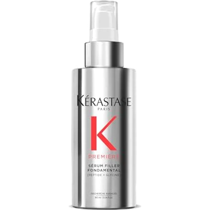 Kérastase Première, Reparierendes Anti-Haarbruch und Anti-Frizz Serum für geschädigtes Haar, Mit Peptiden und Glycin, Sérum Filler Fondamental Hair Serum, 90 ml – Bild 1