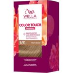 Wella Professionals Color Touch demi-permanente Haarfarbe ohne Ammoniak – Haarfärbemittel zur Farbauffrischung und Grauhaar-Abdeckung – Ansatz-Kit inkl. Haarmaske – 8/81 Pearl Blonde (130 ml)